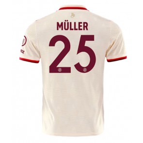 Billiga Bayern Munich Thomas Muller #25 Tredjeställ 2024-25 Kortärmad